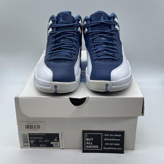 Size 8.5 - Air Jordan 12 Retro Indigo 2020 Suede Leather (130690-404)