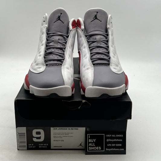 Size 9 - Air Jordan 13 Retro 2014 Grey Toe (414571-126)