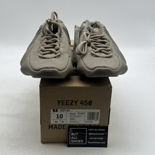 Size 10 - Adidas Yeezy 450 Stone Flax Brown Suede (ID1623)