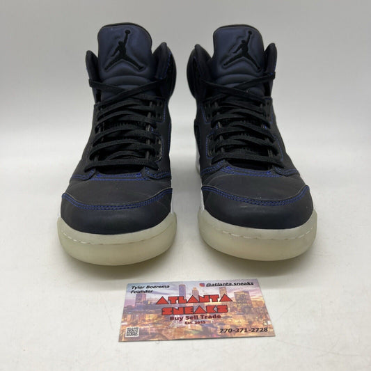 Size 6.5 - Air Jordan 5 Retro Oil Grey W White Navy (CD2722-001)
