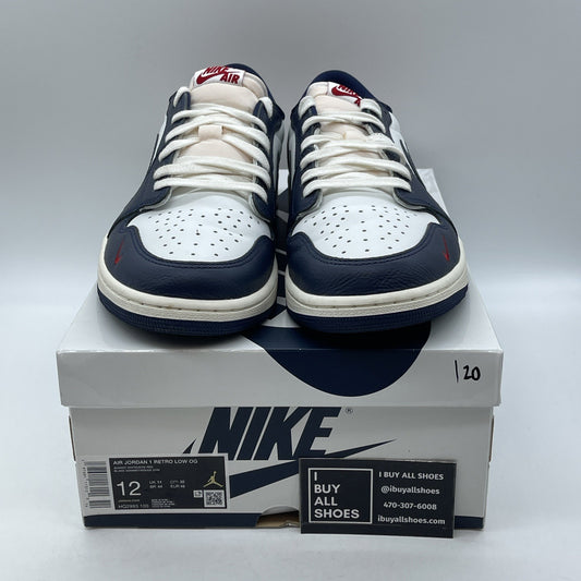 Size 12 - Air Jordan 1 Retro OG Low Howard University (HQ2993-100)