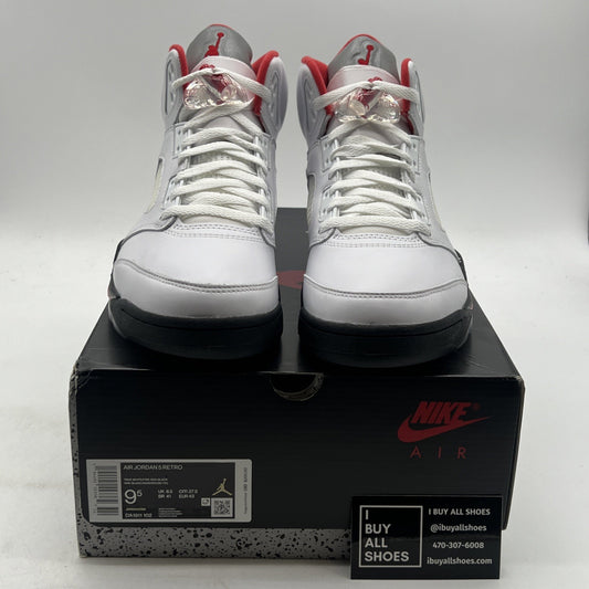 Size 9.5 - Air Jordan 5 Retro Mid Fire Red (DA1911-102)