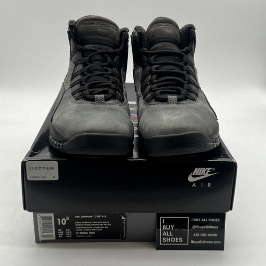 Size 10.5 - Air Jordan 10 Retro 2018 Shadow (310805-002)