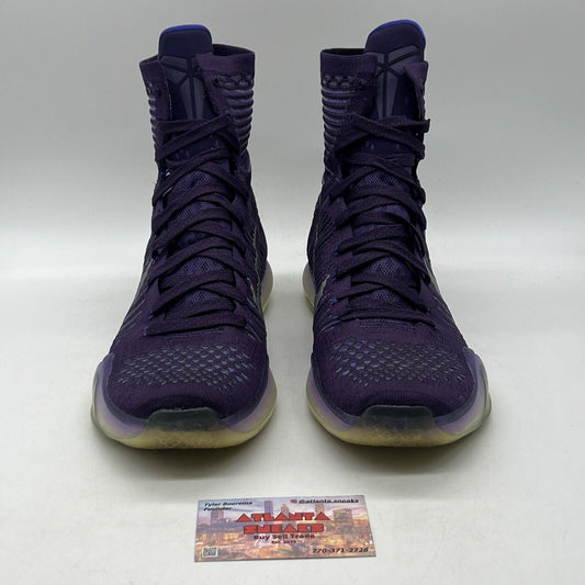 Size 10 - Nike Kobe 10 Elite Team Purple Red (718763-505)