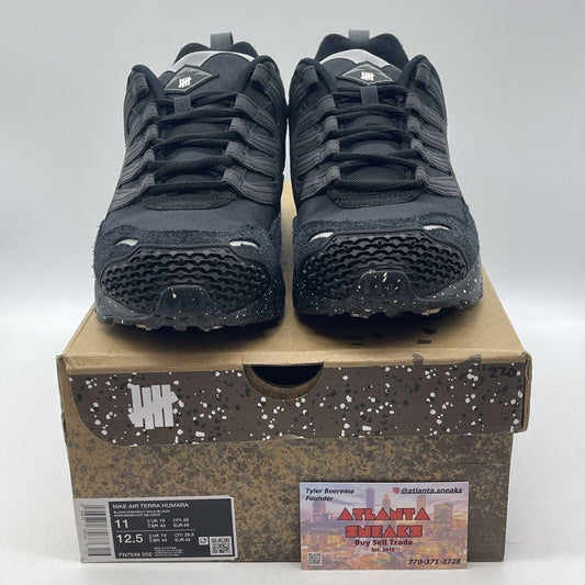 Size 11 - Nike Undefeated x Air Terra Humara Black White Suede (FN7546-002)