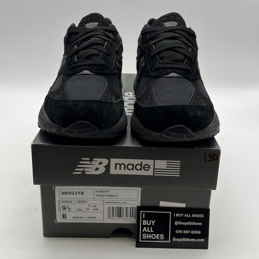 Size 9.5 - New Balance 993 Made in USA Triple Black W (WR993TB)