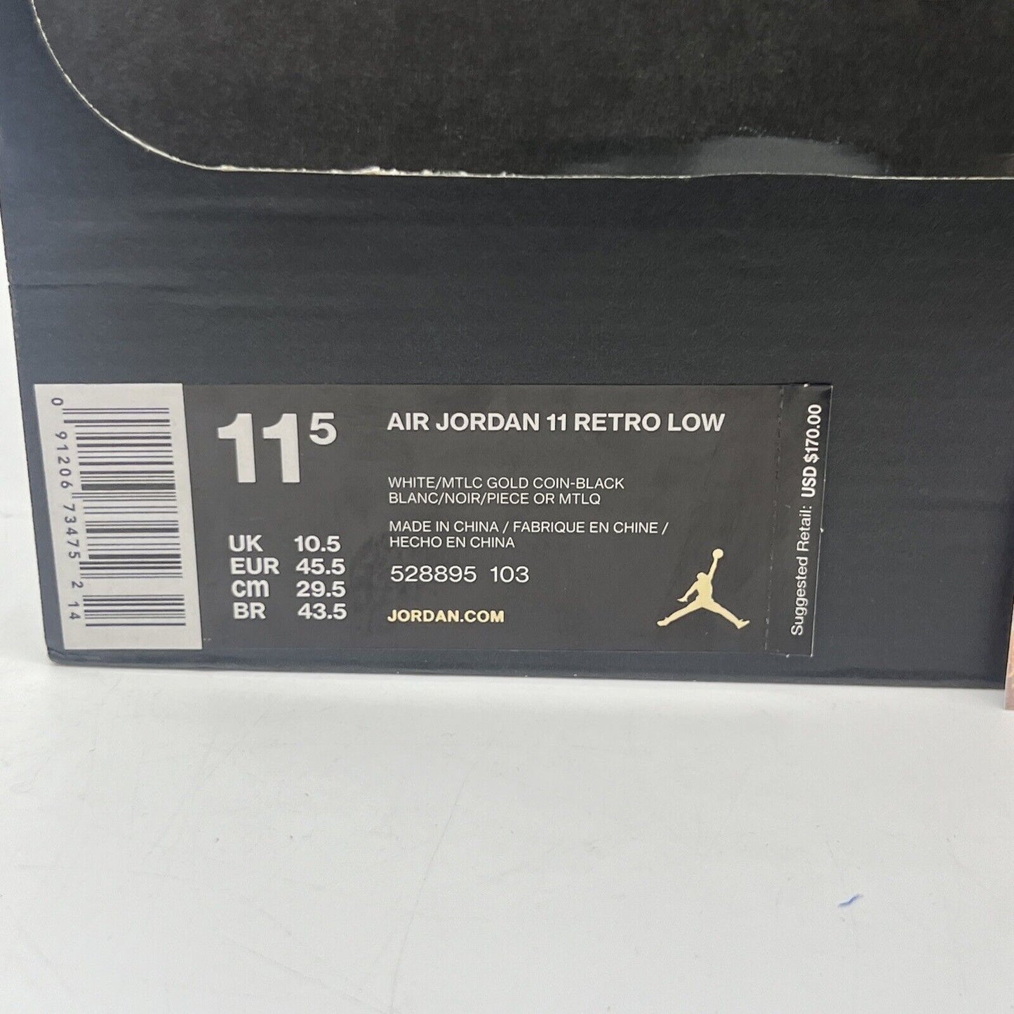 Size 11.5 - Jordan 11 Retro Low Closing Ceremony 2016 Brand New Og All White
