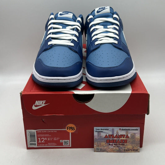 Size 12.5 - Nike Dunk Low Dark Marina Blue 2021 Brand New Og All