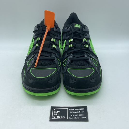 Size 14 - Nike Air Rubber Dunk x Off-White Low Green Strike (CU6015-001)