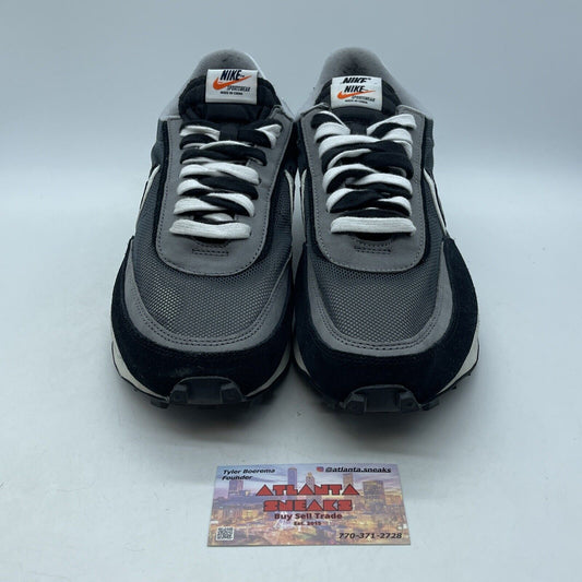 Size 11.5 - Nike sacai x LDWaffle Black Grey White Suede Leather (BV0073-001)