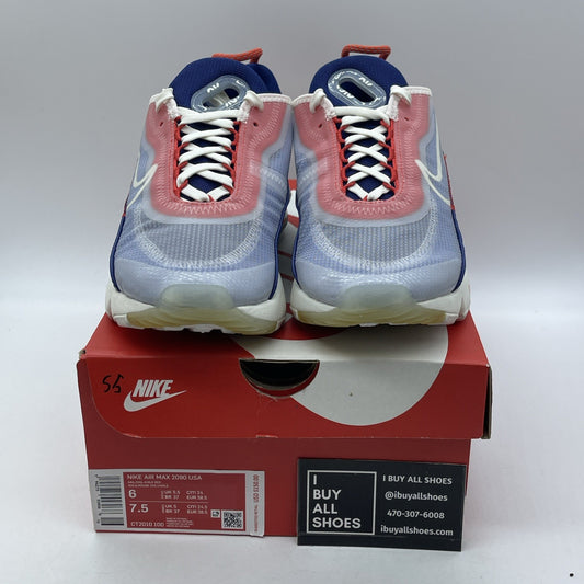 Size 6 - Nike Air Max 2090 USA Blue White Leather (CT2010-100)