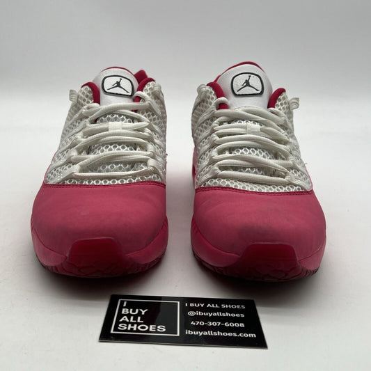Size 7Y - Jordan CMFT Viz Air 11 GS ‘FTLOTG’ – White – Brilliant Magenta