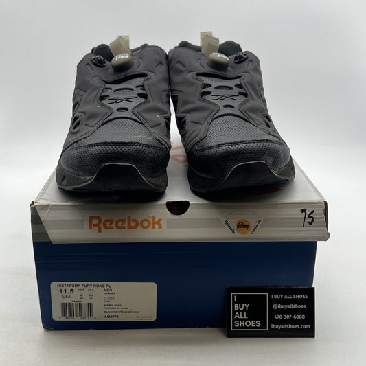 Size 11.5 - Reebok Instapump Fury Road PL Black Ice (AQ9978)