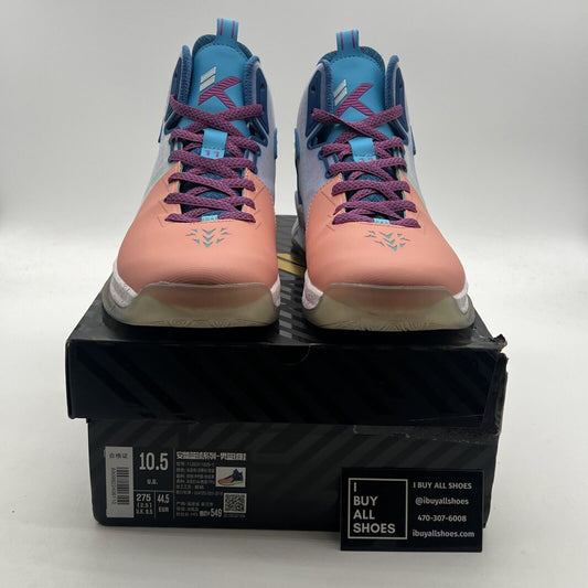 Size 10.5 - ANTA KT2 Klay Thompson All Star Pink/Blue Turquoise Basketball Shoes