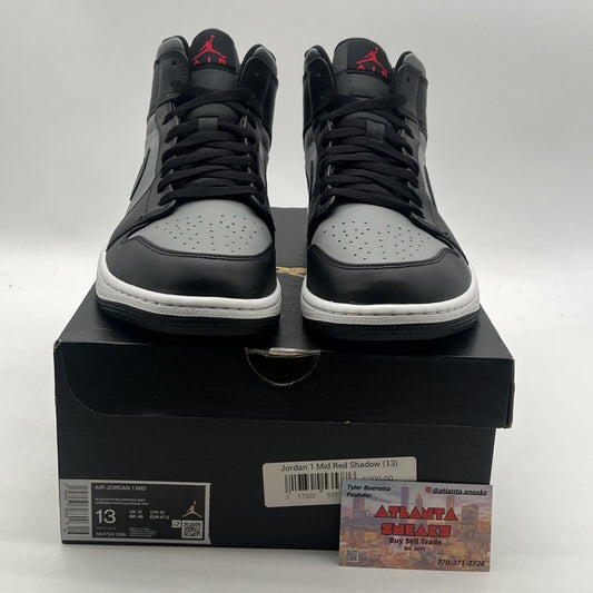 Size 13 - Air Jordan 1 Mid Shadow (554724-096)