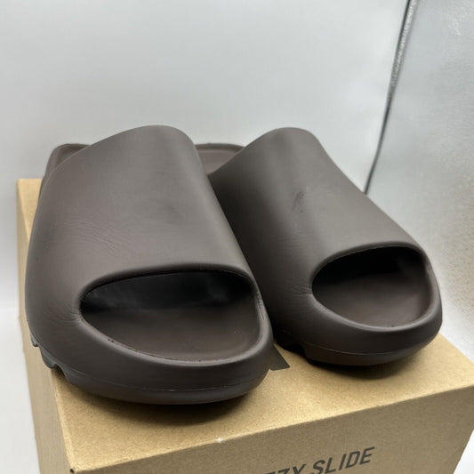 Size 13 - adidas Yeezy Slide Brown Spot OG Colorway Rare With Box Black Foam
