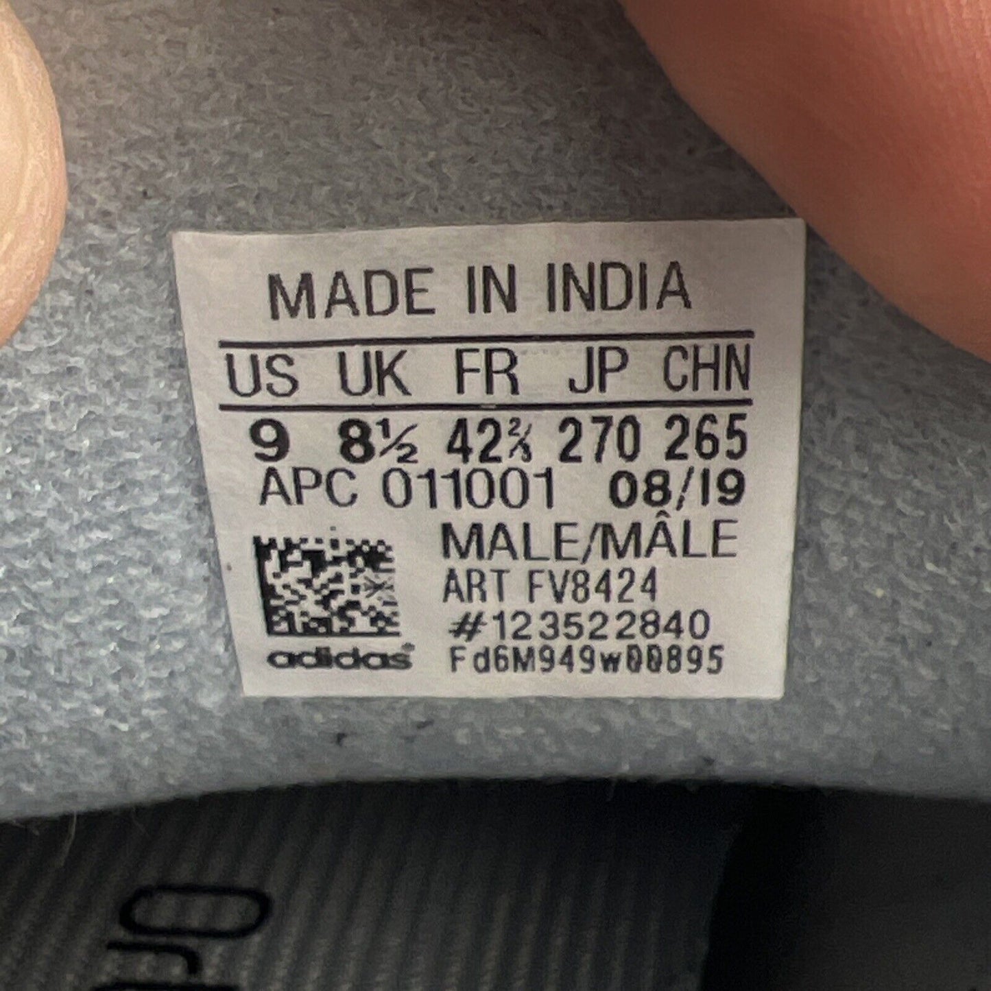 Size 9 - adidas Yeezy Boost 700 V2 Hospital Blue Suede (FV8424)