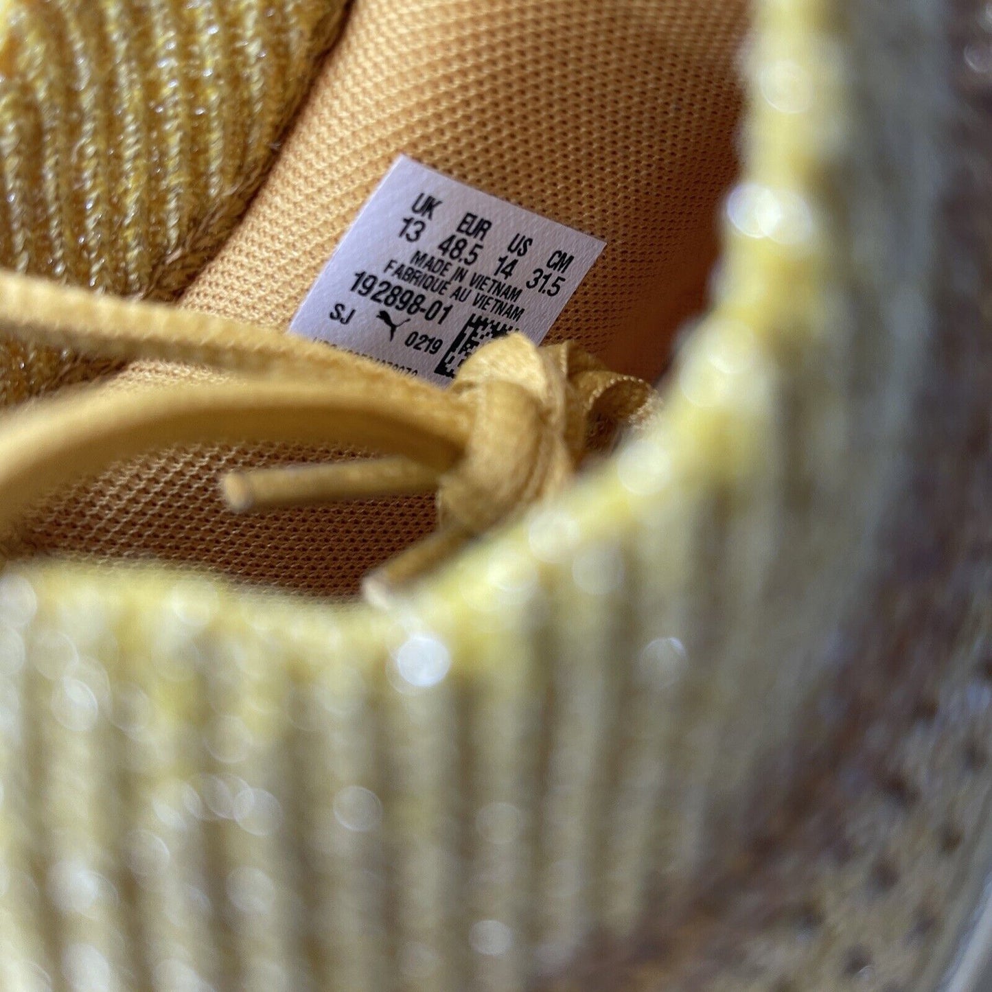 Size 14 - PUMA Clyde Court Title Run Yellow Gold Suede Leather (192898-01)