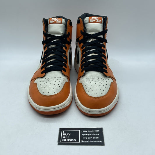 Size 12 - Air Jordan 1 Retro High OG shattered backboard away 2016 (555088-113)