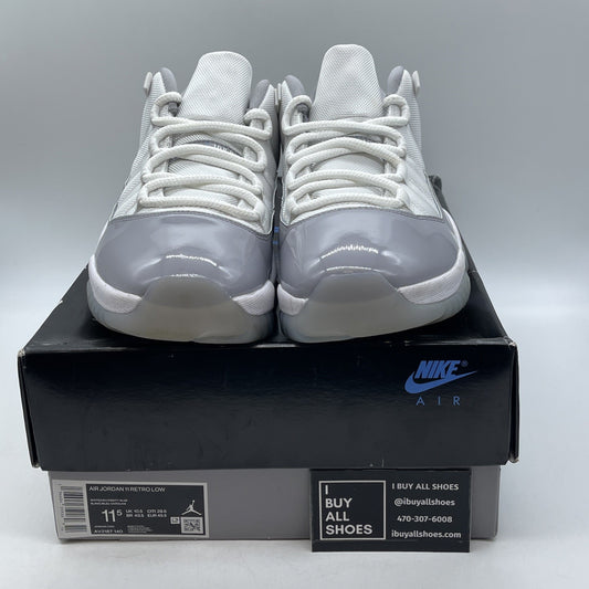 Size 11.5 - Air Jordan 11 Retro Low Cement Grey (AV2187-140)