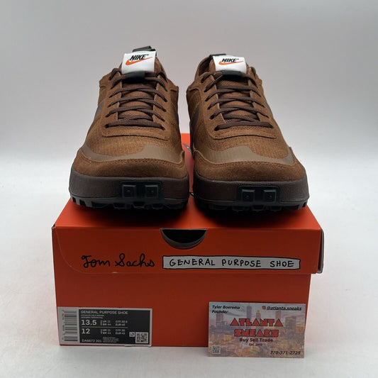 Size 13.5 - NikeCraft General Purpose Shoe x Tom Sachs Low Brown W (DA6672-201)