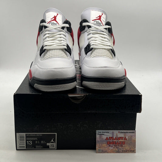 Size 13 - Air Jordan 4 Retro Mid Red Cement (DH6927-161)
