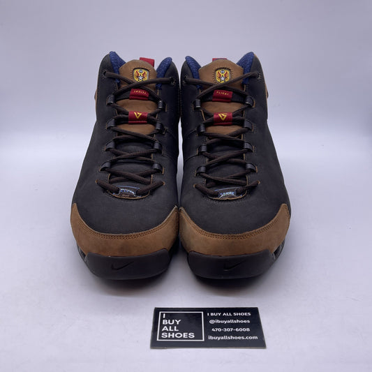Size 13 - Nike Shox VC 3 Tuskegee Brown Red Suede (310270-221)