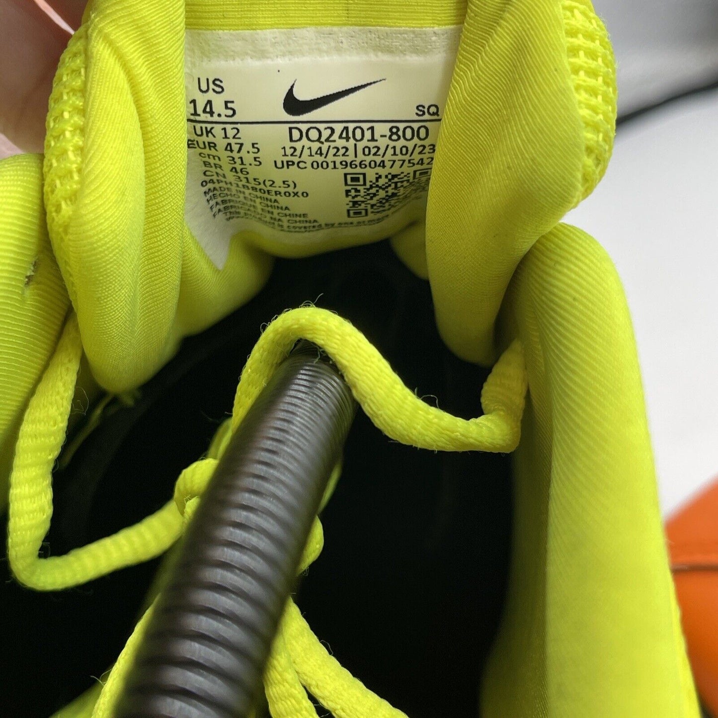 Size 14.5 - Nike Martine Rose x Wmns Shox Mule MR4 'Safety Orange' (DQ2401-800)