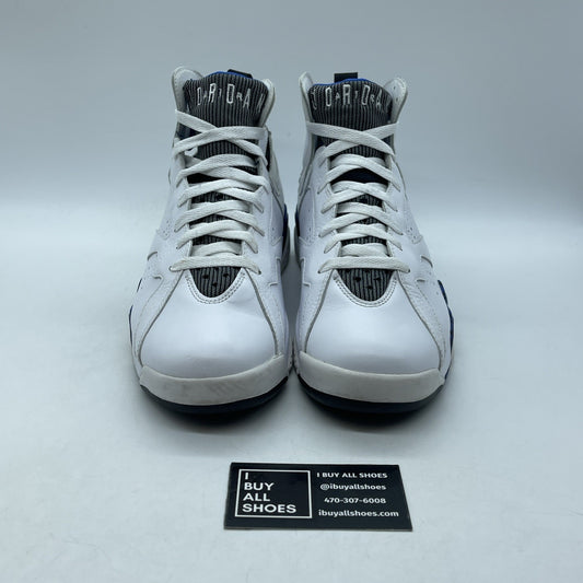 Size 9 - Air Jordan 7 Retro DMP Orlando Blue White Leather (304775-161)