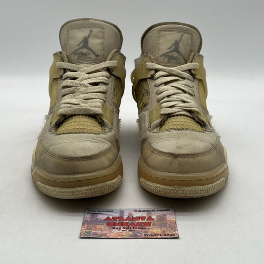 Size 11.5 - Jordan 4 SP x Off-White Mid Sail W (CV9388-100)