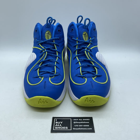 Size 13 - Nike Air Penny 2 Le Sprite Blue Green Suede (535600-431)