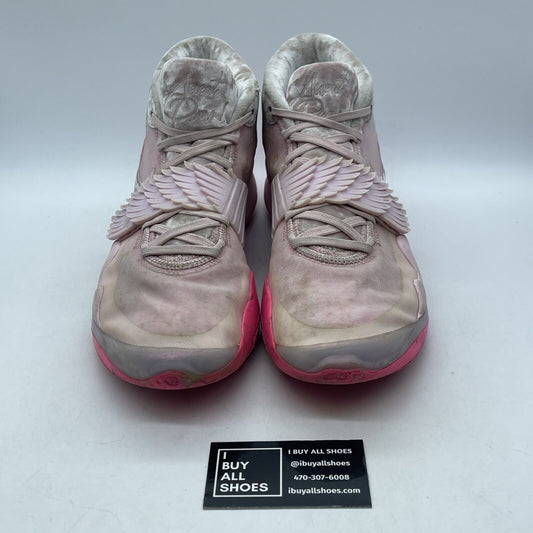 Size 13.5 - Nike KD 12 Aunt Pearl Pink Suede Leather (CT2740-900)