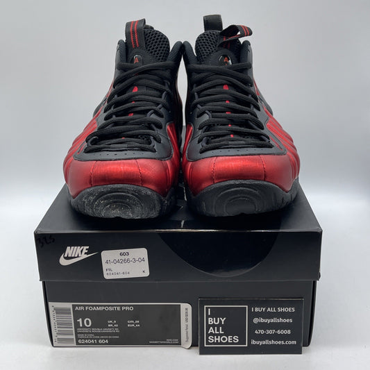 Size 10 - Nike Air Foamposite Pro University Red