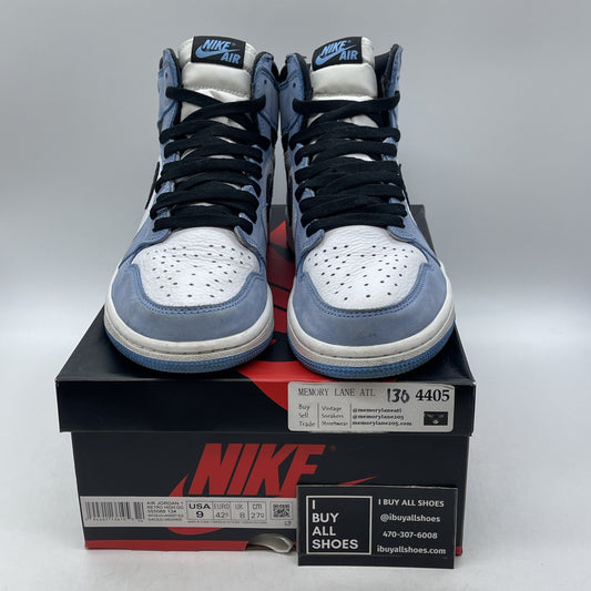 Size 9 - Air Jordan 1 Retro OG High University Blue (555088-134)