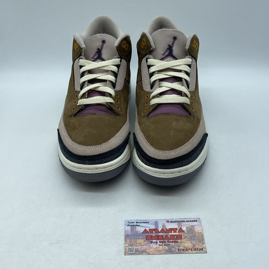 Size 9.5 - Air Jordan 3 Retro SE Winterized Black White Brown (DR8869-200)