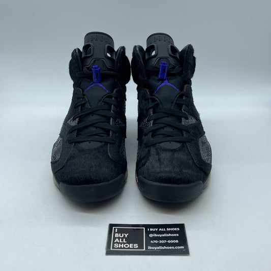 Size 9.5 - Social Status x Air Jordan 6 Retro Pony Hair Suede (AR2257-005)