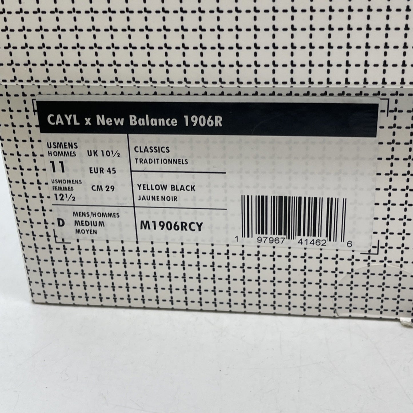 Size 11 - CAYL x New Balance 1906R Fire Gold Yellow (M1906RCY)