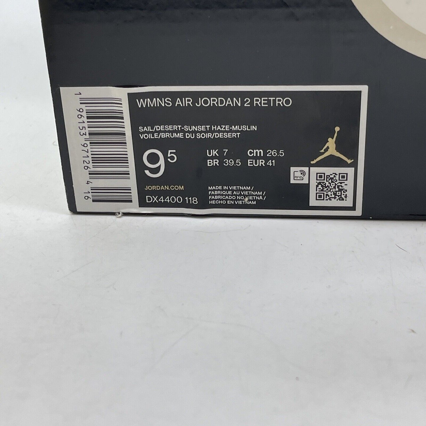 Size 9.5W - Air Jordan 2 Retro Sunset Haze Brown Leather (DX4400-118)