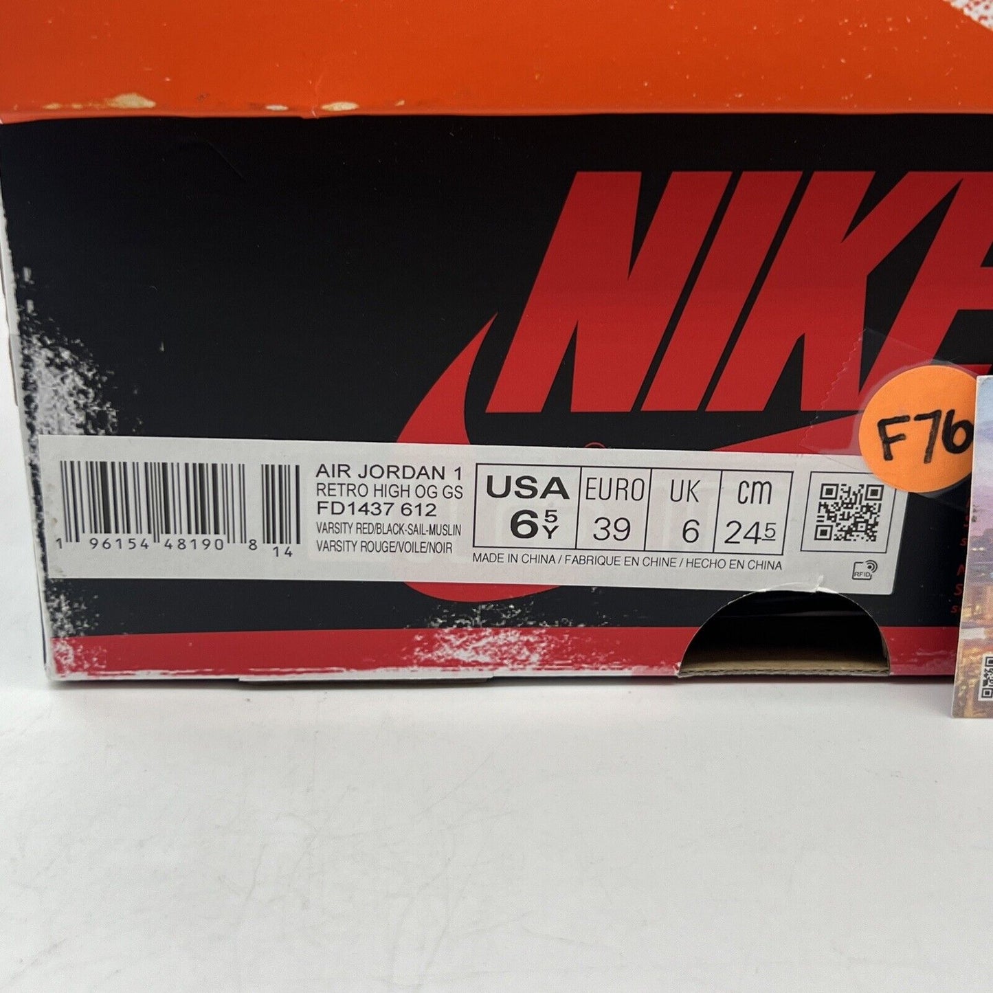 Size 6.5 - Jordan 1 Retro High OG Chicago Reimagined Lost & Found 2022