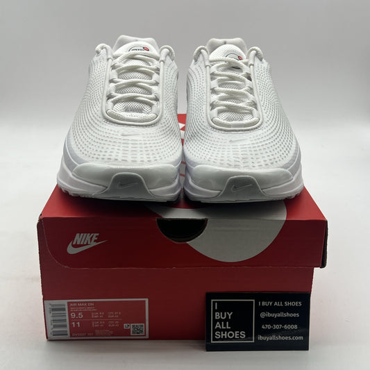 Size 9.5 - Nike Air Max DN White Metallic Silver (DV3337-101)