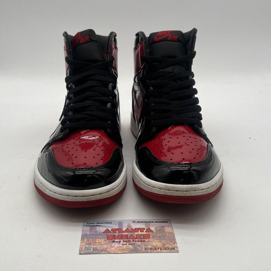 Size 13 - Air Jordan 1 Retro OG High Patent Bred (555088-063)