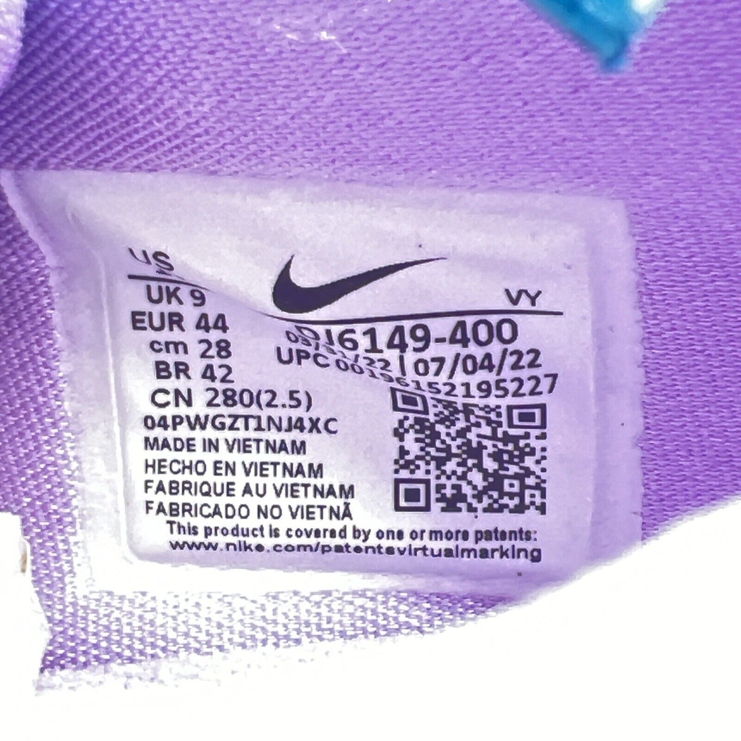 Size 10 - Nike Zoom Freak 4 Birthstone (DJ6149-400).