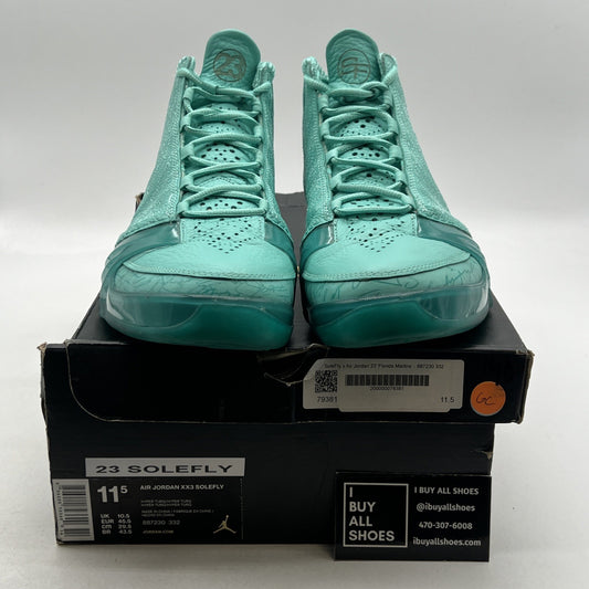 Size 11.5 - SoleFly x Air Jordan 23 Retro Florida Marlins (887230-332)