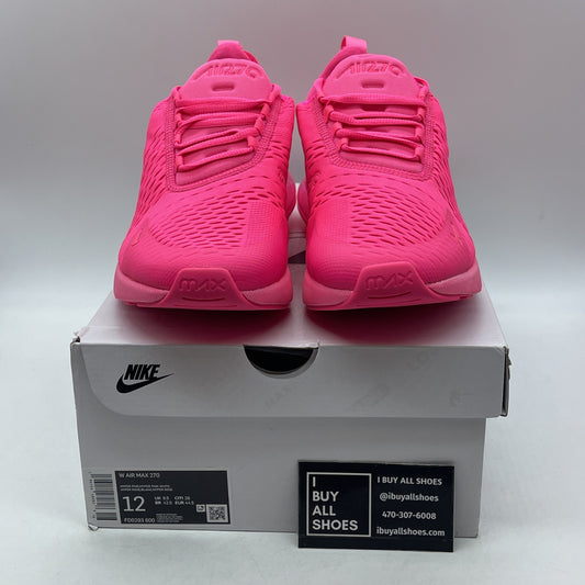 Size 12W - Nike Air Max 270 Triple Pink (FD0293-600)