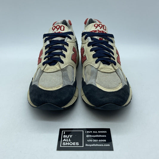 Size 9 - New Balance Teddy Santis x 990v2 Made in USA Navy Sea Salt (M990TA2)