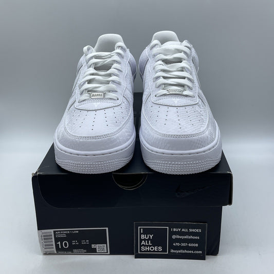 Size 10 - Nike Kobe Bryant x Air Force 1 Low Forever White (IB0018-100)
