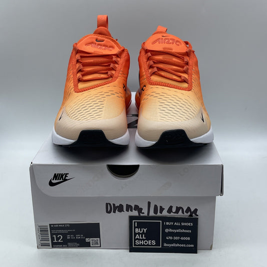 Size 12W - Nike Air Max 270 Orange Juice (DQ8585-801)
