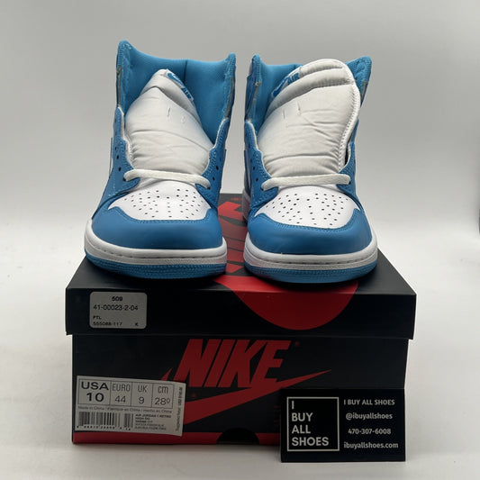 Size 10 - Air Jordan 1 Retro High OG UNC 2015 (555088-117)