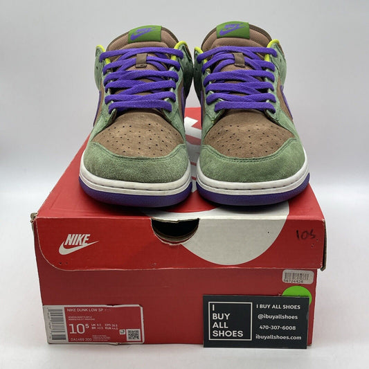 Size 10.5 - Nike Dunk SP Retro 2020 Low Veneer Brown Suede (DA1469-200)