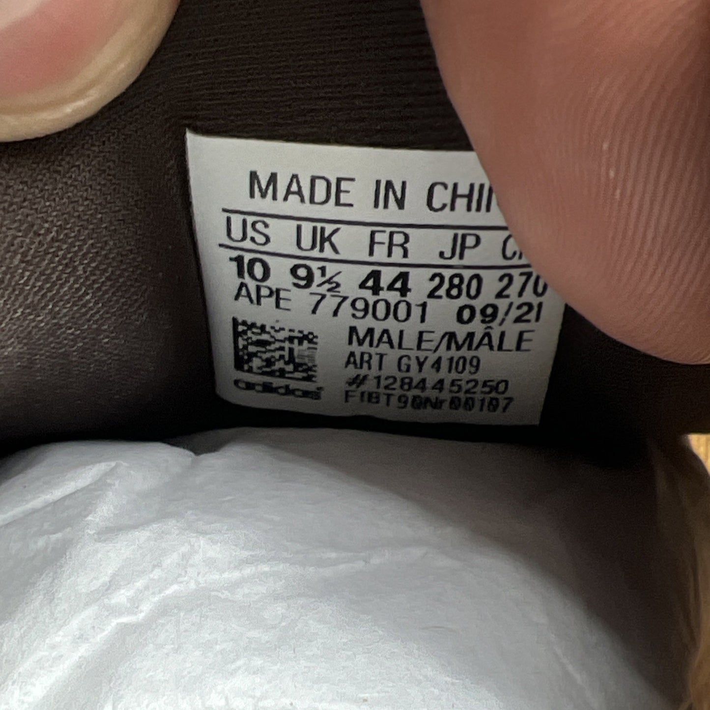 Size 10 - adidas Yeezy 700 V3 Copper Fade (GY4109)